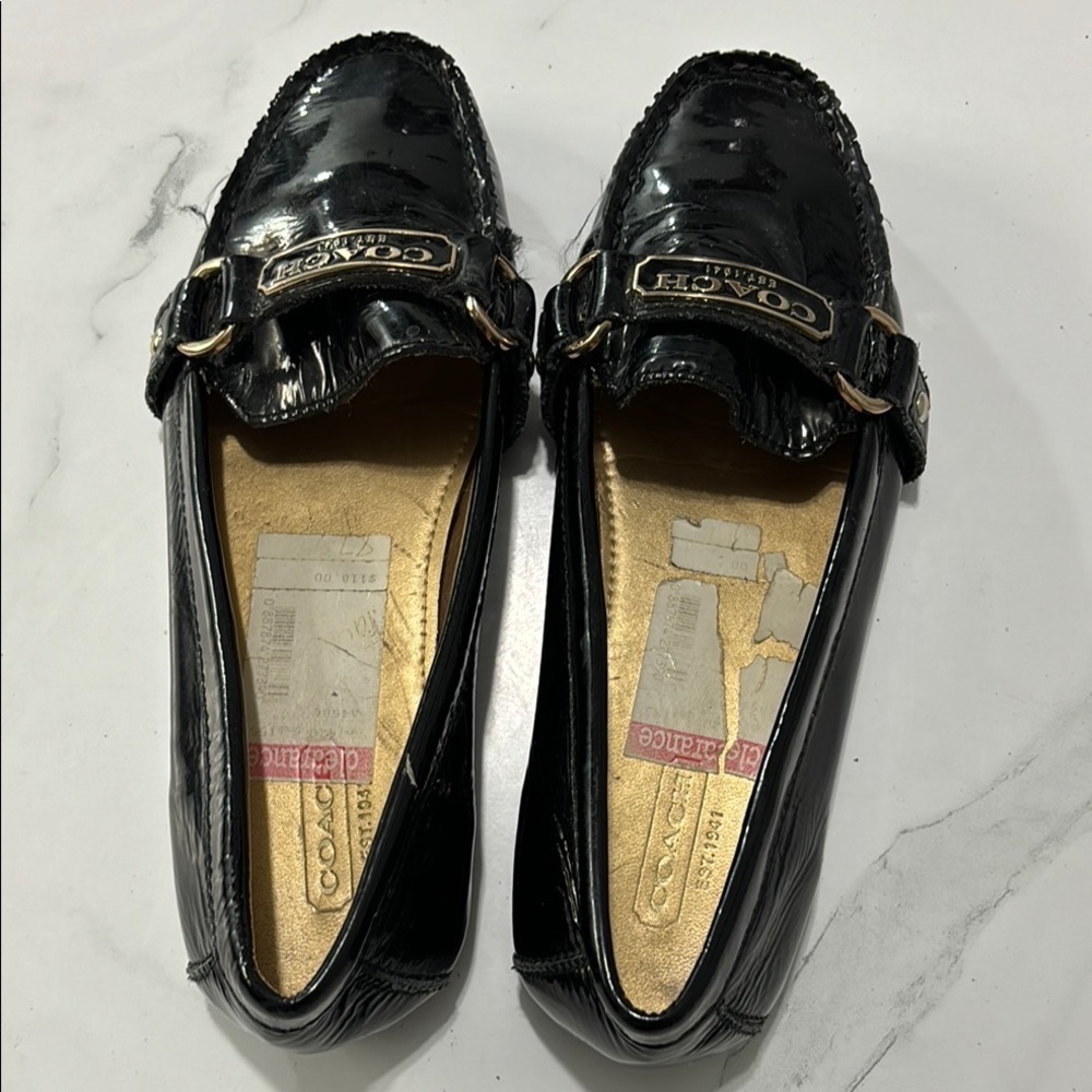 Coach Black Women's Loafers - Picture 3 of 5